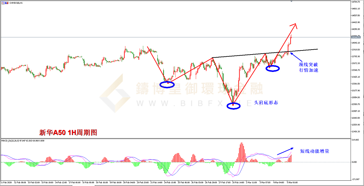 御金国际-新华A50走势图