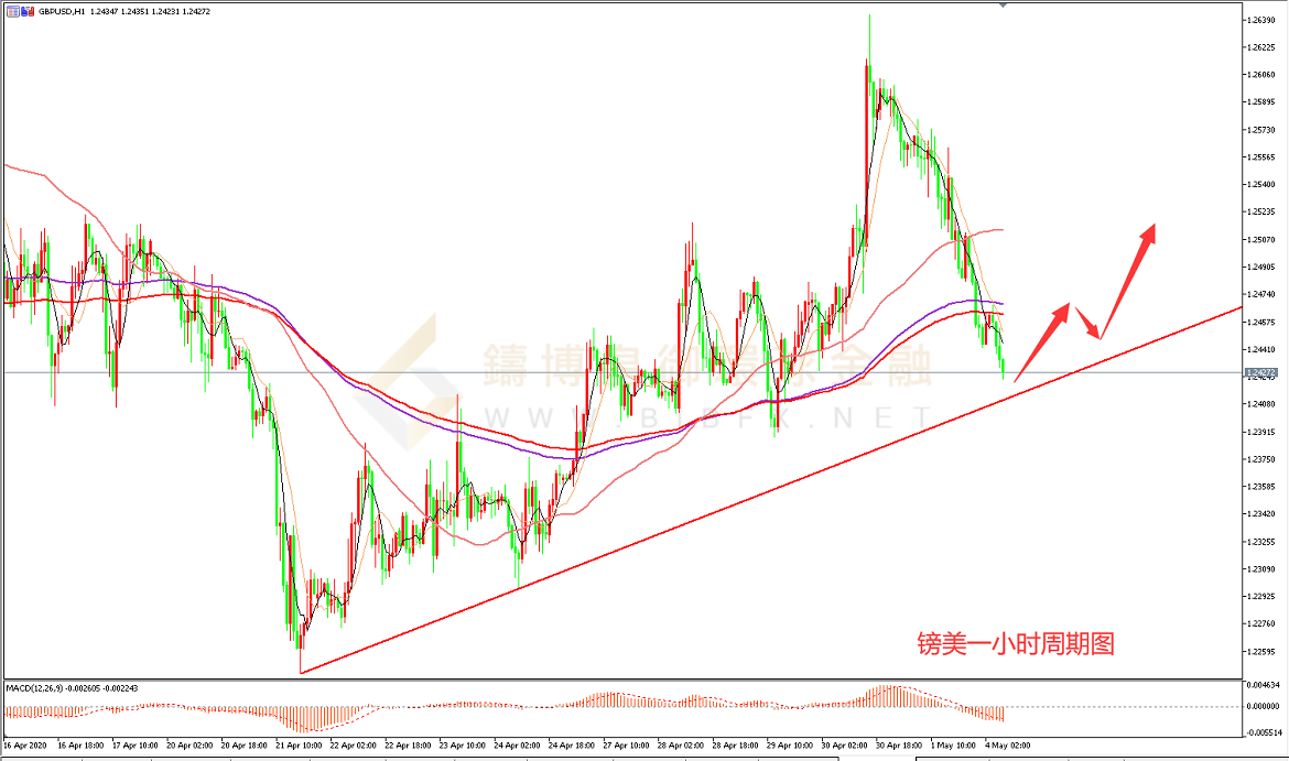 御金国际-镑美走势图