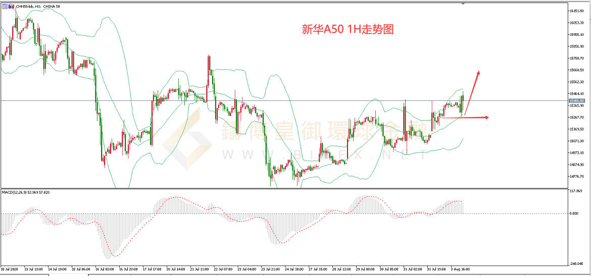 御金国际-新华A50走势图