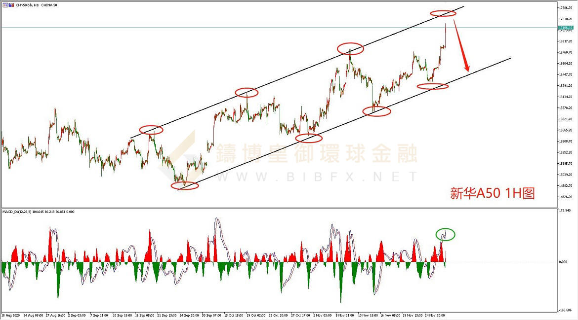 御金国际-新华A50走势图