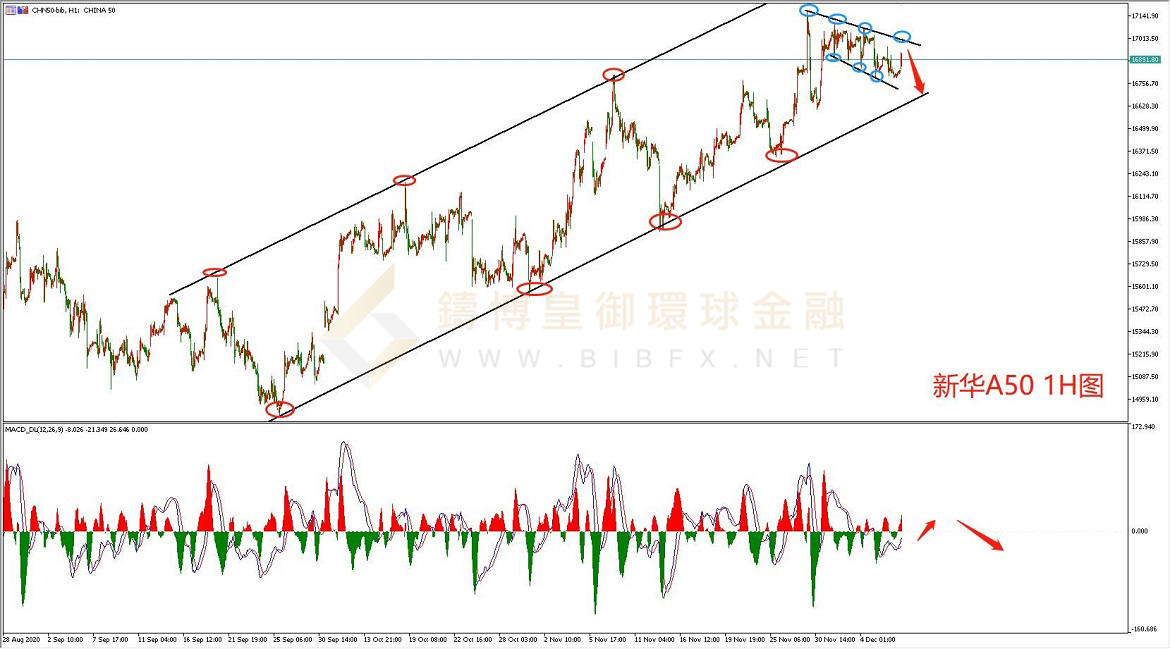 御金国际-新华A50走势图