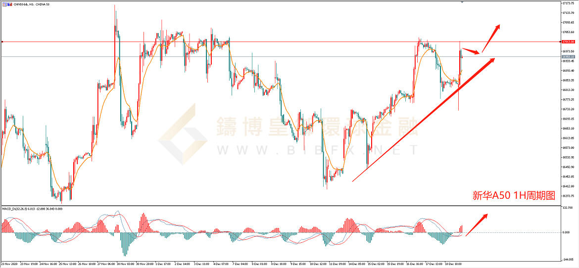 御金国际-新华A50走势图