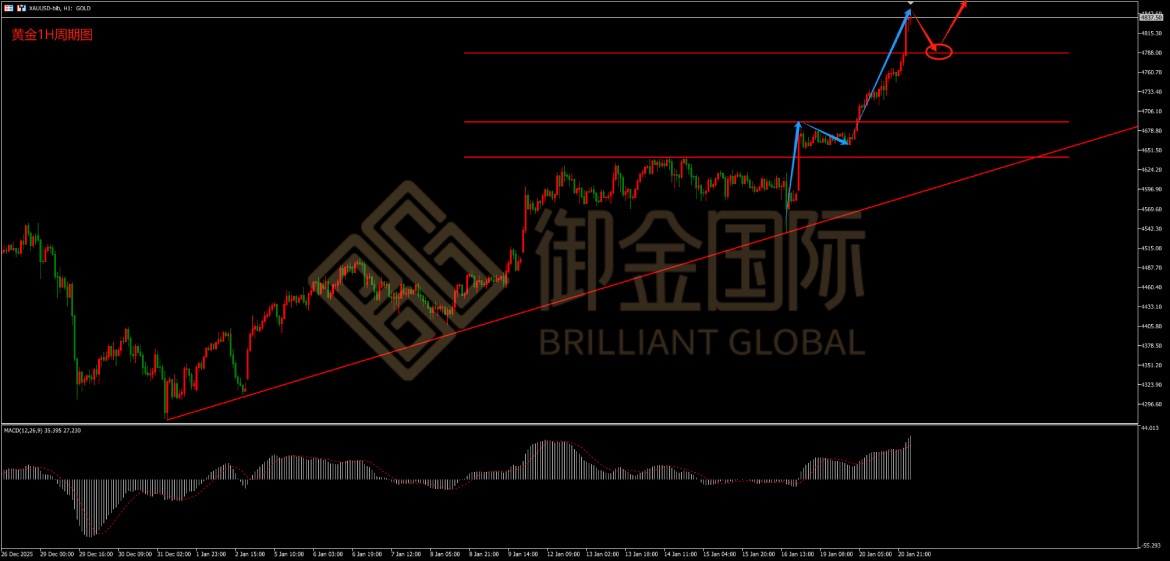 御金国际黄金走势图