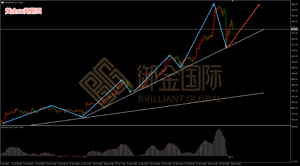御金国际黄金走势图