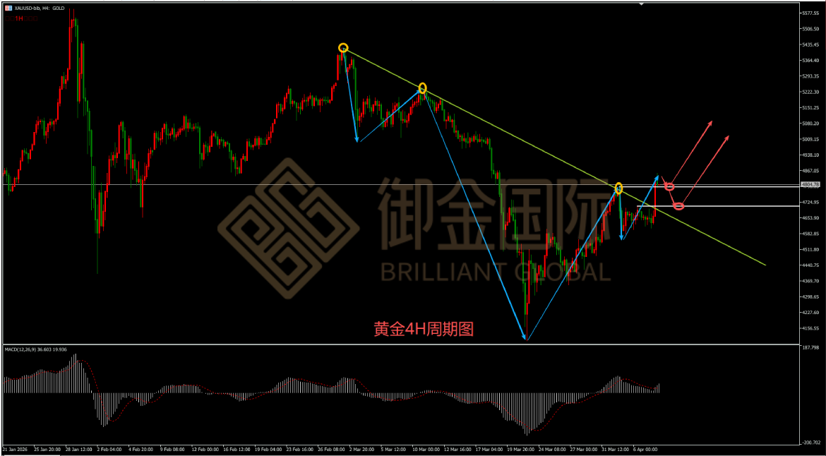 御金国际黄金走势图