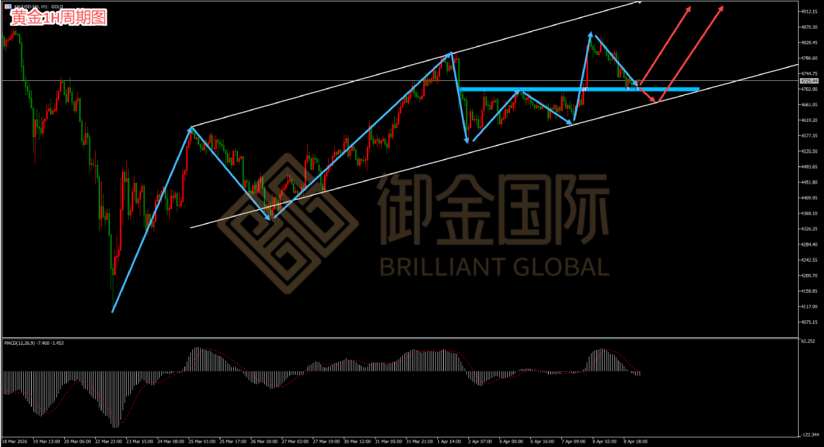 御金国际黄金走势图